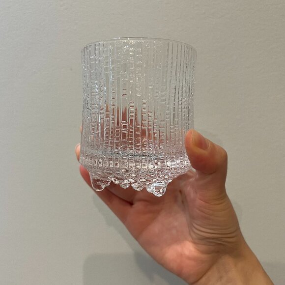 Pair of Iittala Ultima Thule Drinking Glass, Whisky Glass, The Rocks, Tapio Wirr - Picture 2 of 2